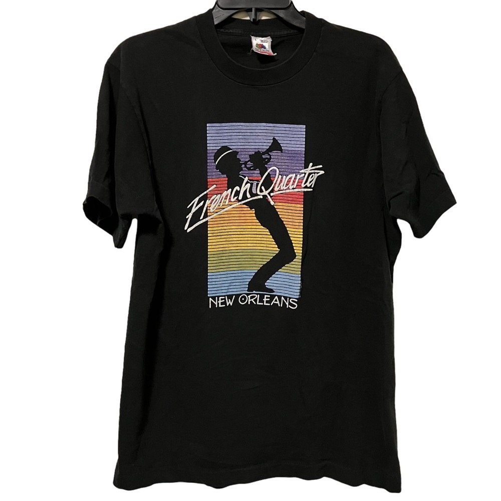 Vintage New Orleans French Quarter Jazz Single Stitch Tee